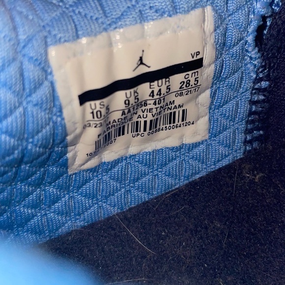 Jordan XXXII Low UNC Win Like 82 Athletic Shoes - Size: 10.5 - Picture 4 of 4